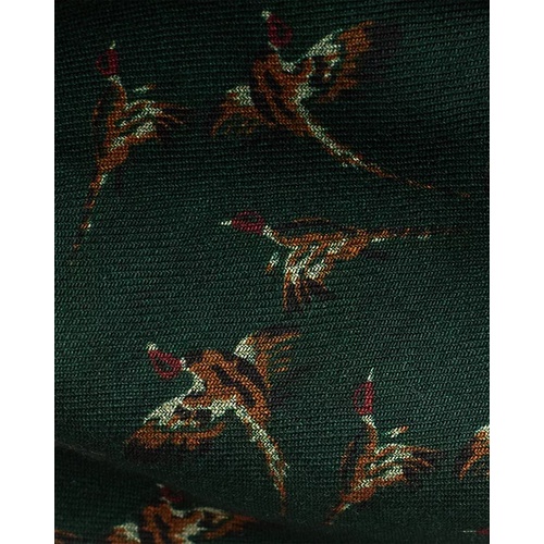 폴로 랄프로렌 Vintage-Inspired Duck-Print Challis Tie