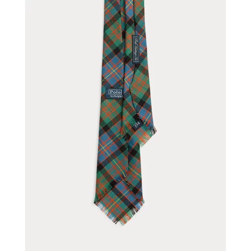 폴로 랄프로렌 Vintage-Inspired Plaid Wool Tie