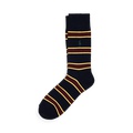 Striped Wool-Blend Boot Socks