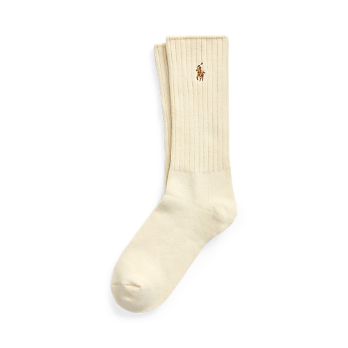 폴로 랄프로렌 Signature Pony Cotton-Blend Crew Socks