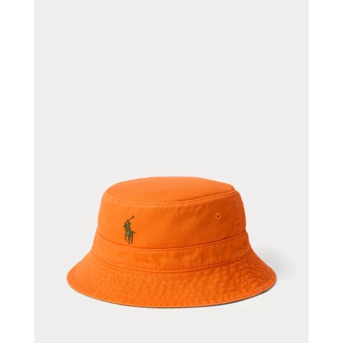 폴로 랄프로렌 Reversible Cotton Twill Bucket Hat