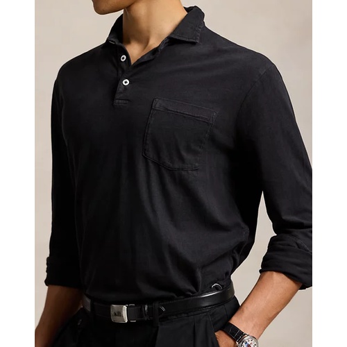 폴로 랄프로렌 Classic Fit Sueded Jersey Polo Shirt