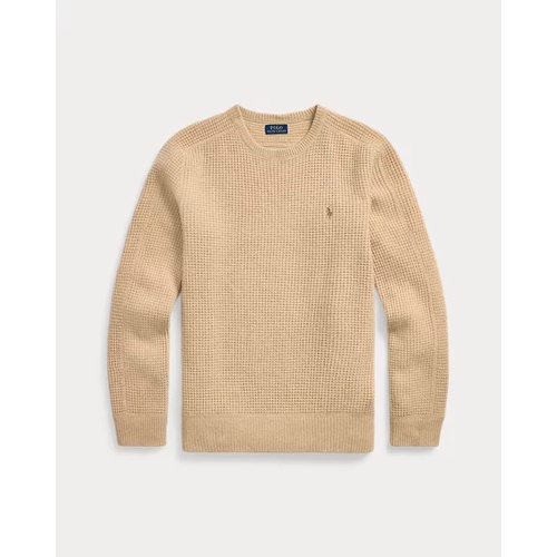 폴로 랄프로렌 Waffle-Knit Wool-Alpaca Sweater