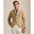 Textured Wool-Cashmere Shawl Cardigan