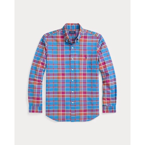 폴로 랄프로렌 Classic Fit Plaid Oxford Shirt