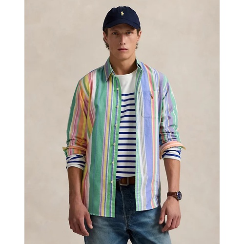 폴로 랄프로렌 Classic Fit Striped Oxford Shirt