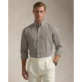 Classic Fit Striped Stretch Poplin Shirt - All Fits