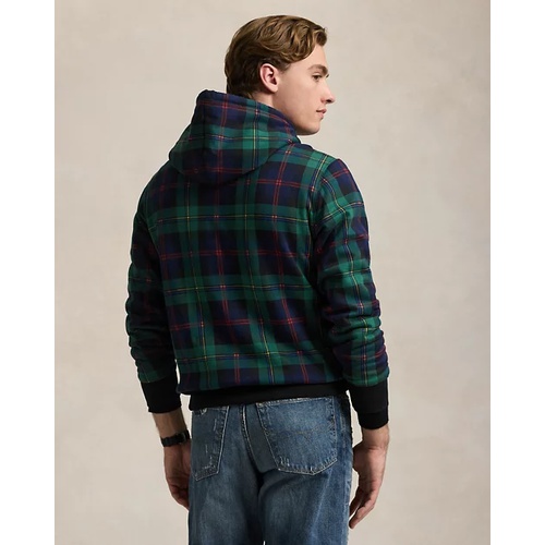 폴로 랄프로렌 Plaid Pile Fleece-Lined Hoodie