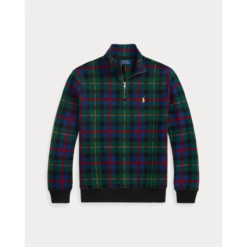 폴로 랄프로렌 Plaid-Print Fleece Sweatshirt