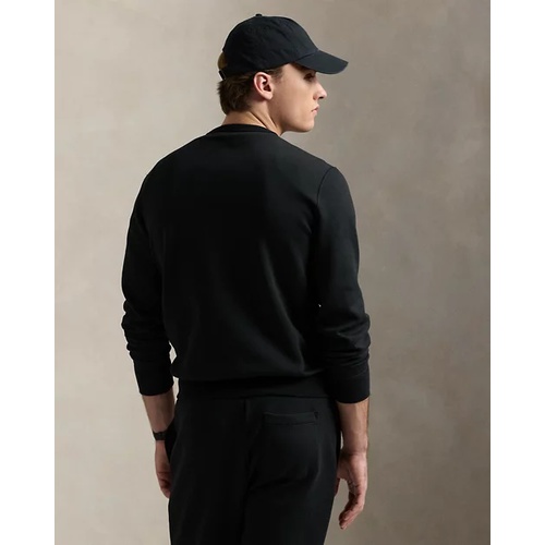 폴로 랄프로렌 Leather-Pony Double-Knit Sweatshirt