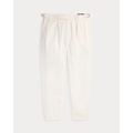 Slim Tapered Fit Pleated Twill Pant