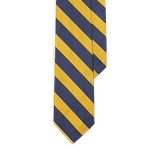 Striped Silk Repp Narrow Tie