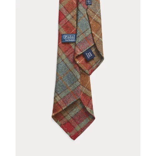 폴로 랄프로렌 Vintage-Inspired Plaid Wool Tie