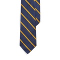 Striped Silk Repp Narrow Tie