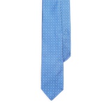 Polka-Dot Silk Narrow Tie