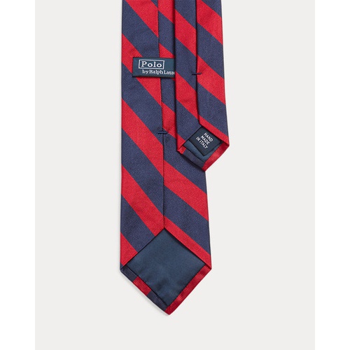 폴로 랄프로렌 Striped Silk Repp Narrow Tie