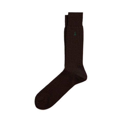 폴로 랄프로렌 Ribbed Dress Socks