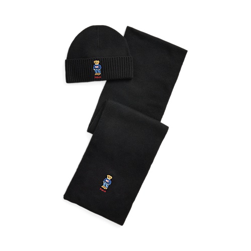 폴로 랄프로렌 Polo Bear Beanie & Scarf Gift Set