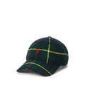 Plaid Wool Twill Ball Cap