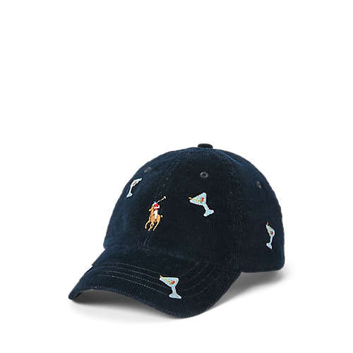 폴로 랄프로렌 Embroidered Corduroy Ball Cap