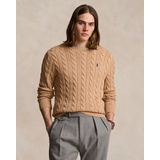 Cable-Knit Cotton Sweater