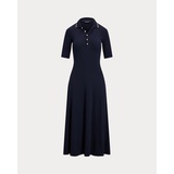 Cotton-Blend Polo Dress