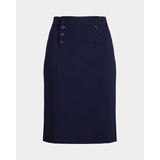 Ponte Sailor Pencil Skirt