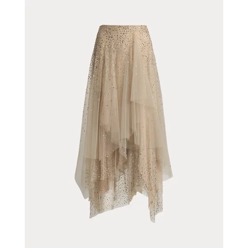 폴로 랄프로렌 Daniela Embellished Tulle Skirt