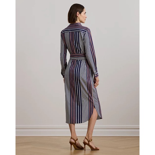 폴로 랄프로렌 Striped Cotton Broadcloth Shirtdress