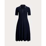 Cotton-Blend Polo Dress