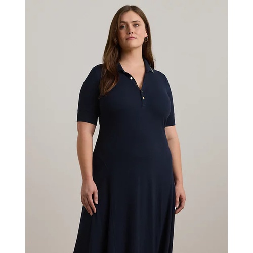 폴로 랄프로렌 Cotton-Blend Polo Dress