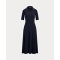 Cotton-Blend Polo Dress