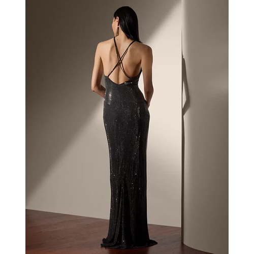 폴로 랄프로렌 Layne Embellished Evening Dress