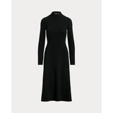 Wool-Blend Long-Sleeve Sweater Dress