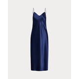 Satin Midi Slip Dress