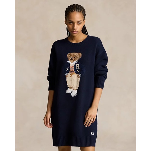 폴로 랄프로렌 Polo Bear Crewneck Sweater Dress