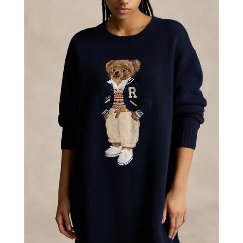 폴로 랄프로렌 Polo Bear Crewneck Sweater Dress