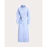 Cotton Poplin Belted Shirtdress