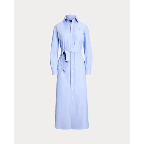 폴로 랄프로렌 Cotton Poplin Belted Shirtdress