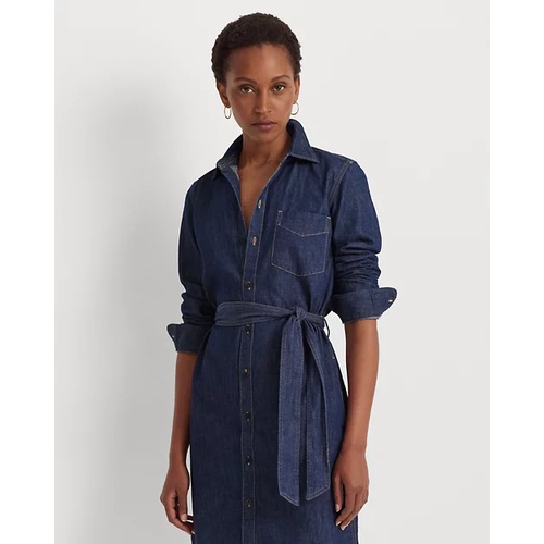 폴로 랄프로렌 Belted Denim Shirtdress