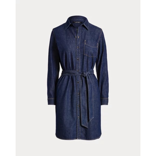 폴로 랄프로렌 Belted Denim Shirtdress