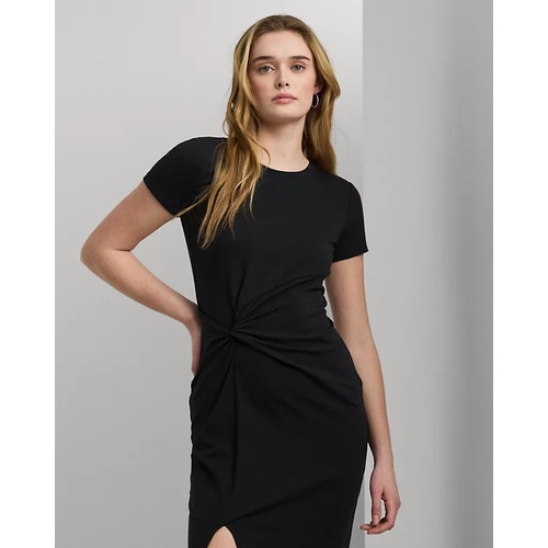 폴로 랄프로렌 Jersey Twist-Front Midi Dress