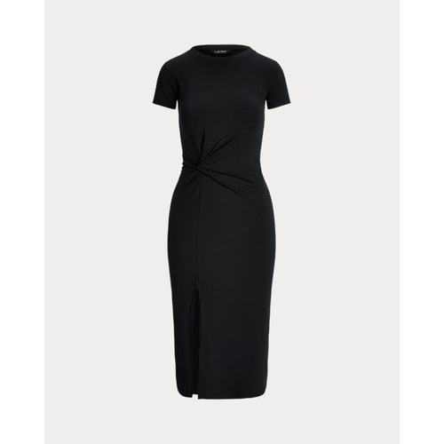 폴로 랄프로렌 Jersey Twist-Front Midi Dress