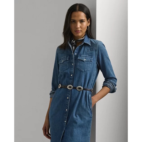 폴로 랄프로렌 Belted Denim Shirtdress