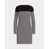 Striped Cotton Boatneck Dress