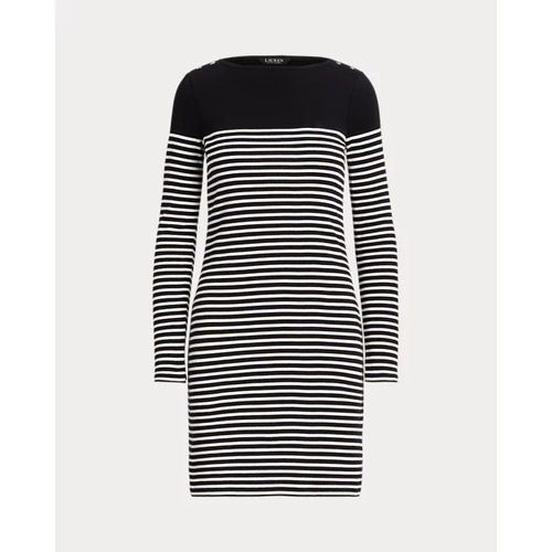 폴로 랄프로렌 Striped Cotton Boatneck Dress