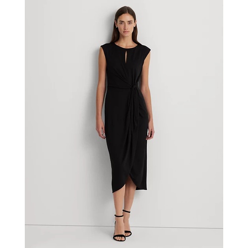 폴로 랄프로렌 Stretch Jersey Tie-Front Dress