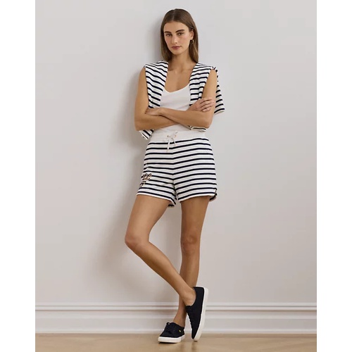 폴로 랄프로렌 Striped French Terry Drawcord Short