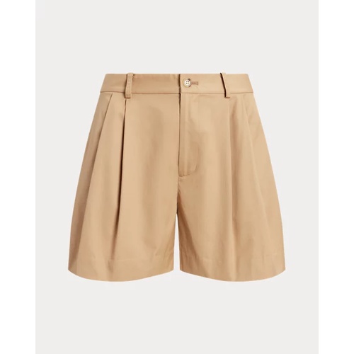 폴로 랄프로렌 Pleated Cotton Twill Short