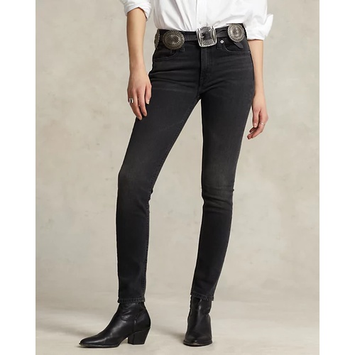 폴로 랄프로렌 Mid-Rise Super-Slim Jean